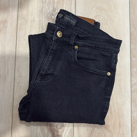 Versace -Woman’s Black Jeans - Picture 1 of 16